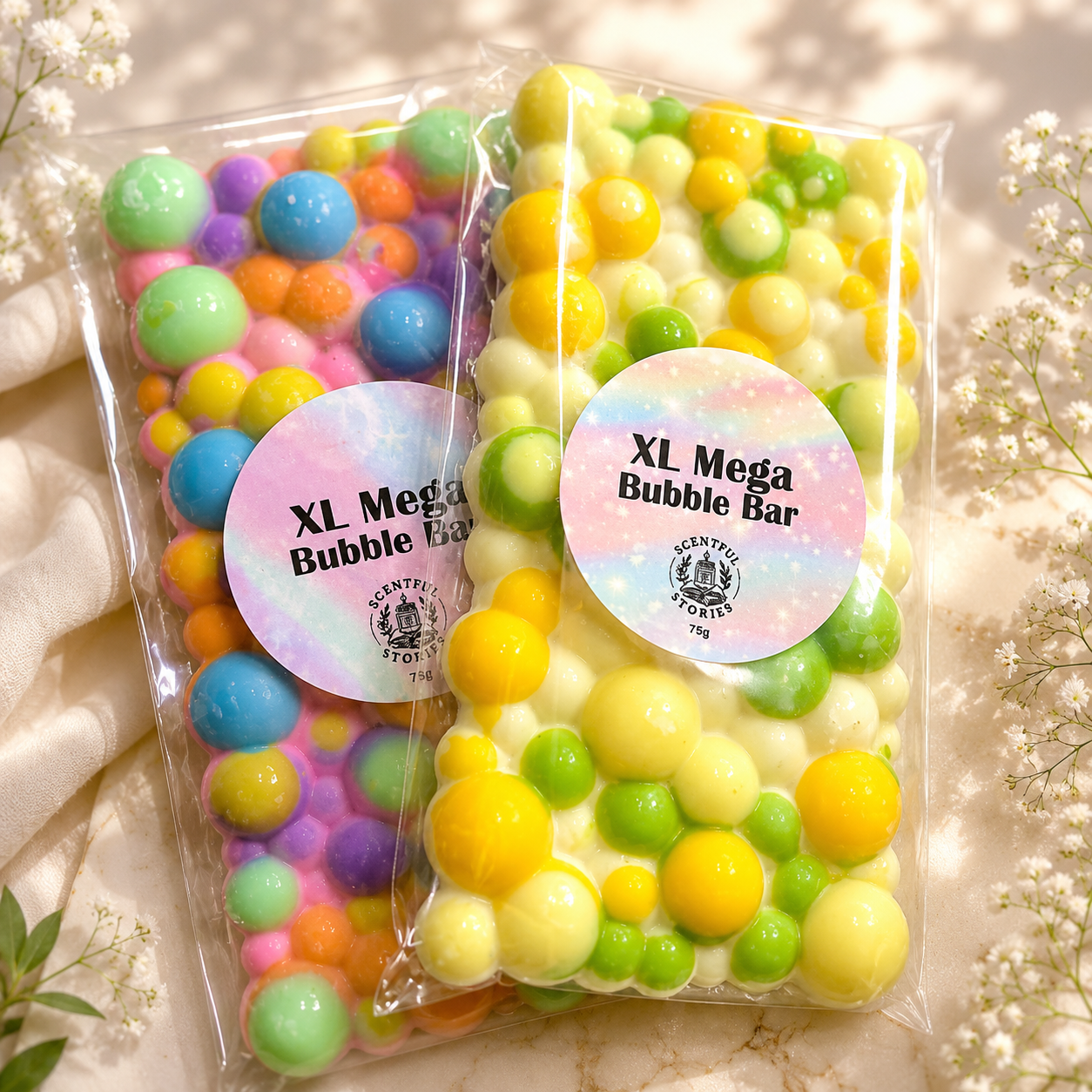 75g Mega Bubble Bar Waxmelt