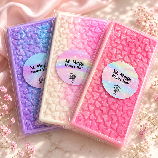90g Mega Heart Bar Waxmelts