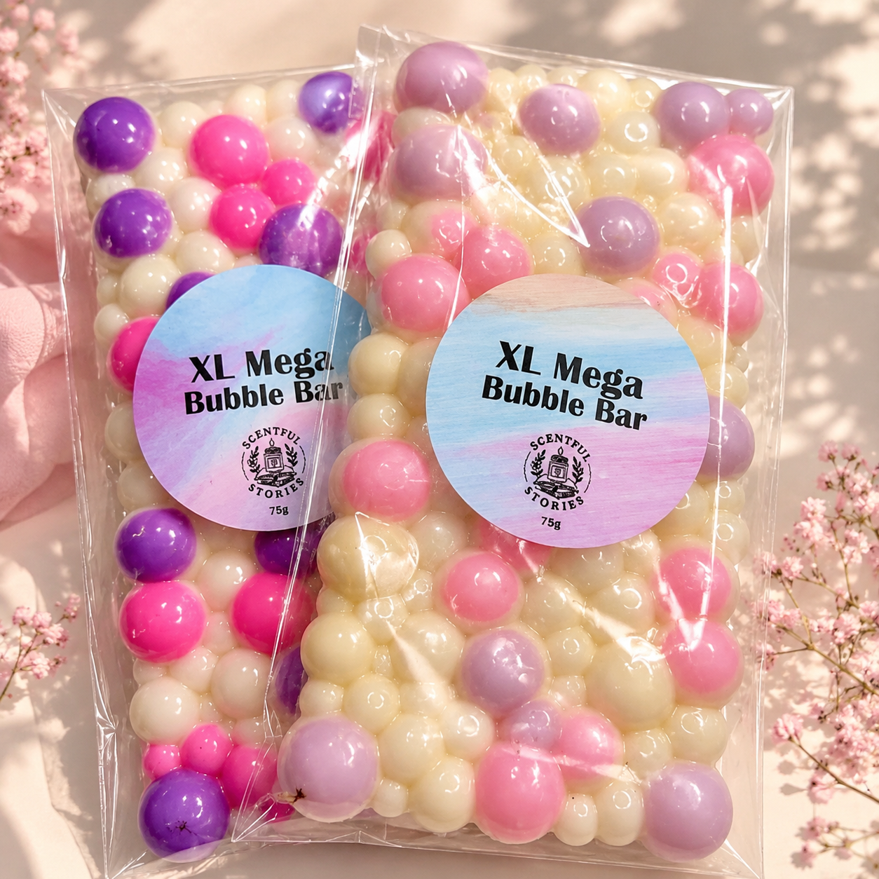 75g Mega Bubble Bar Waxmelt