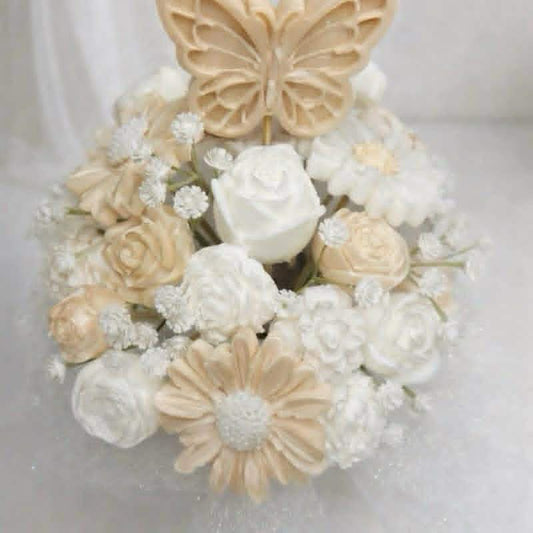 Beige Waxmelt Bouquet